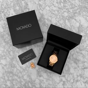 Movado Bold Rose Gold Watch